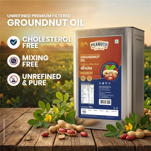 Groundnut Oil - 15kg Tin